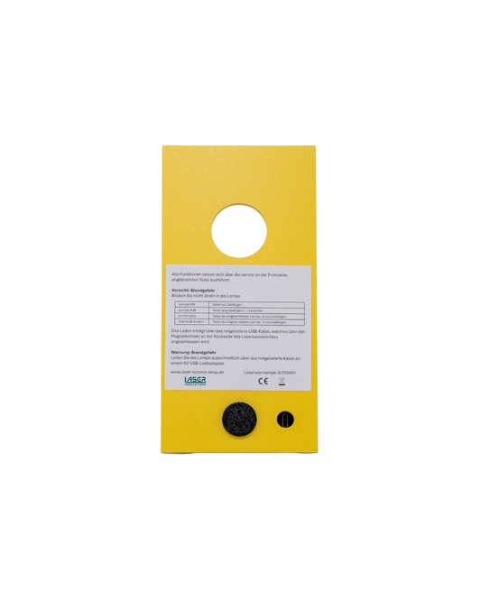 Laser-Warnschild LED