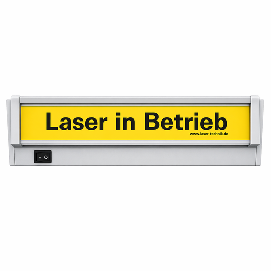 Laser-Warnleuchte schwenkbar
