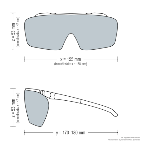 Laserschutzbrille ONTOR Filter 0315 (1064nm)